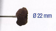 ABRASIVE DISC 'SCOTCH FABRIC' 22MM.SH2.35MM