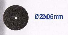 CUTT OFF DISCS 22X0.6MM.50PCS