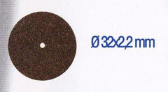 METAL ROUGHING DISCS 32X2.2MM.2PCS