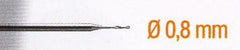 REINF.HSS TWIST DRILL BIT0.8MM.SH.2.35MM