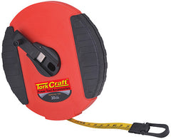 MEASURING TAPE FIBERGLASS 30M X 13MM HEAVY DUTY ABS CASE