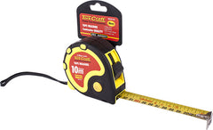 MEASURING TAPE  MULTI LOCK 10M X 25MM RUBBER CASING MATT FINISH