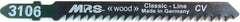 JIGSAW BLADE WOOD T-SHANK 8TPI T111C 25PIECE