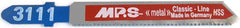 JIGSAW BLADE METAL T-SHANK 21TPI T118A 25PIECE