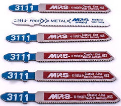 JIGSAW BLADE METAL T-SHANK 21TPI T118A X 5 + 3111-F FREE