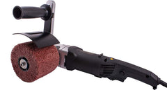 STAINLESS BURNISHING MACHINE 900W LONG HANDLE (100-110-120MM DISC)