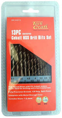 DRILL BIT SET COBALT 13PCE 1 - 6.5MM