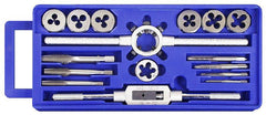 TAP & DIE SET 16PCE IN PLASTIC CASE