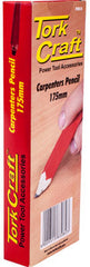 TORK CRAFT CARPENTERS PENCIL 175MM - 12 PER BOX