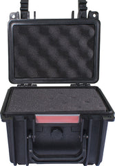 HARD CASE 225X190X170MM OD WITH FOAM BLACK WATER & DUST PROOF (191213)