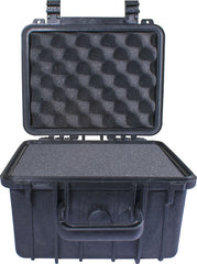 HARD CASE 270X245X185MM OD WITH FOAM BLACK WATER & DUST PROOF (231815)