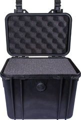 HARD CASE 300X230X270MM OD WITH FOAM BLACK WATER & DUST PROOF (261722)