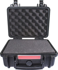 HARD CASE 310X275X155MM OD WITH FOAM BLACK WATER & DUST PROOF (272012)