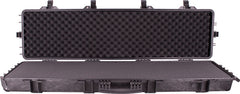 PLASTIC CASE 1387.5X393.7X152.4MM OD WITH FOAM BLACK RIFLE CASE