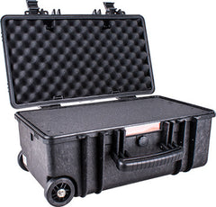 HARD CASE 570X360X265MM OD WITH FOAM BLACK WATER & DUST PROOF 512722