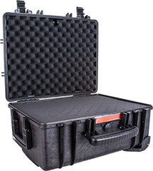 HARD CASE 530X435X260MM OD WITH FOAM BLACK WATER & DUST PROOF 483720