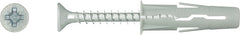 NYLON EXPANSION PLUG WITH SCREW 10MM 8 PER BAG