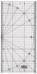 METRIC QUILT RULER 15CM X 30CM - METRIC GRID