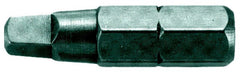 SQ.RECESS NO.1X25MM BIT 2/CARD