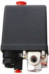 PRESS.SWITCH 1 PH.4 WAY PUSH IN VALVE