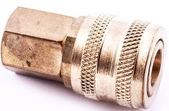 QUICK COUPLER ARO STYLE BRASS 1/4' FEMALE