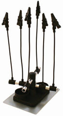 AIRBRUSH HOLDER WITH 6 CLIPS