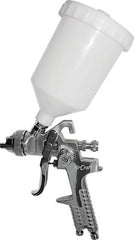 SPRAY GUN HVLP 1.7MM NOZZLE 600CC PLASTIC CUP