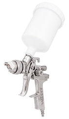 SPRAY GUN HVLP GRAVITY 1.4MM S/S NOZZLE & NEEDLE WITH PLASTIC CUP