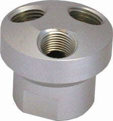 MANIFOLD THREE WAY 1-4' FEMALE SPLITTER