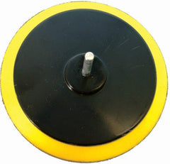 BACKING PAD VELCRO 125MM WITH 8MM SPINDLE