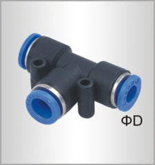 PU HOSE FITTING TEE 12MM