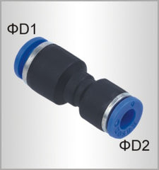 PU HOSE FITTING REDUCER 12MM-10MM