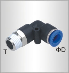 PU HOSE FITTING ELBOW 10MM-1/2 M