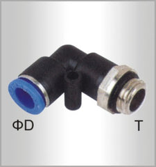 PU HOSE FITTING ELBOW W/O-RING 10MM-1/2M