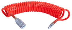 SPIRAL HOSE 5MX8MM W/ARO QUICK COUPLER