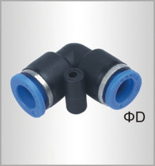 PU HOSE FITTING ELBOW 6MM