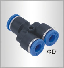 PU HOSE FITTING Y JOINT 10MM