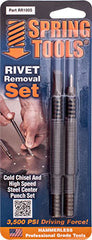 SPRING TOOL 2-PC RIVET REMOVAL SET