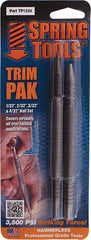 SPRING TOOL TRIM PACK 1/32' 2/32' 3/32' & 4/32' NAIL SETTER
