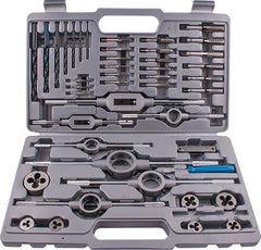 TAP AND DIE SET 44PCE 3-12MM HSS IN BLOW MOULD CASE