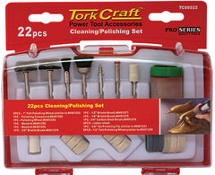 CLEANING & POLISHING SET 22 PCE MINI