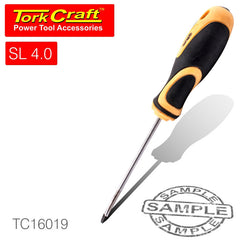 SCREWDRIVER SLOTTED 4 X 75MM