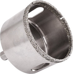 DIAMOND CORE BIT 76MM FOR TILES HEX SHANK