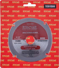 BLADE 4 TEETH 115MM X 22.23MM FOR WOOD ON ANGLE GRINDER