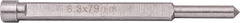 PILOT PIN 6.3 X 79MM FOR BROACH CUTTERS 30MM