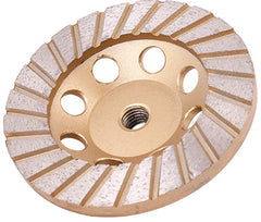 DIA. CUP WHEEL 115MM X M14 TURBO LASER WELDED