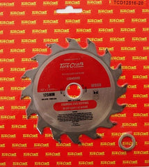 BLADE TCT 125 X 16T 20/13 GENERAL PURPOSE WOOD