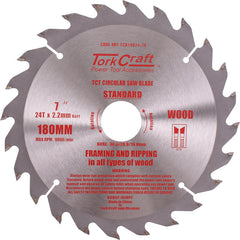 BLADE TCT 185 X 24T 20/16 GENERAL PURPOSE RIP