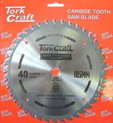 BLADE TCT 185 X 40T 16MM GENERAL PURPOSE COMBINATION