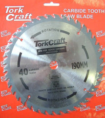 BLADE 190 X 40T 16MM GENERAL PURPOSE COMBINATION